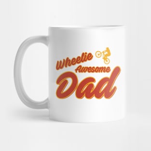 Wheelie Awesome Dad Fathers Day Mug